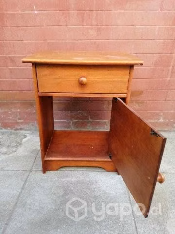 Velador madera firme