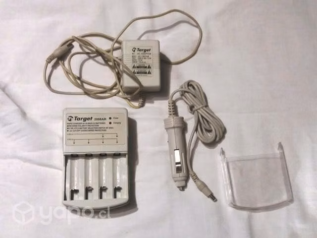 Cargador de pilas AA y AAA