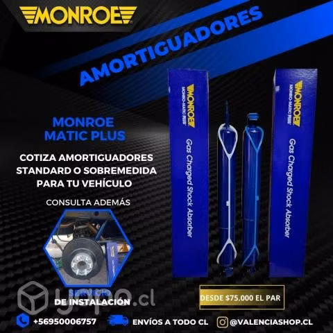 Amortiguadores monroe matic plus (el par) - Imagen 2