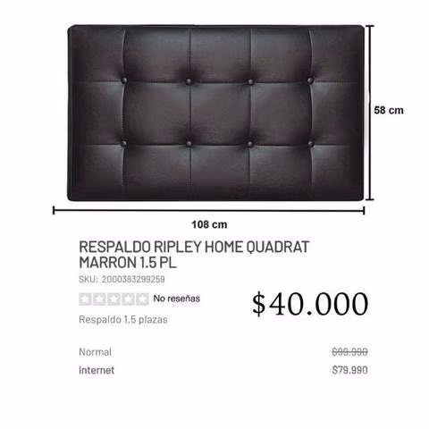 Respaldos de cama nuevos