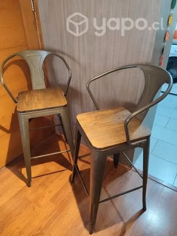 Sillas tolix bar alta