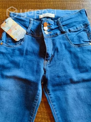 Jeans elásticado push up talla 40, nuevo - Imagen 3