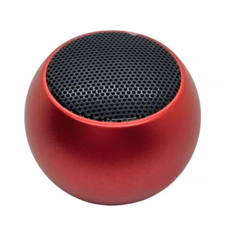 Parlante Inalámbrico Bluetooth Portátil Deluxe Roj