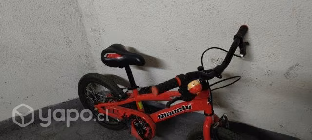Bicicleta Aro 16 marca Bianchi Goliat
