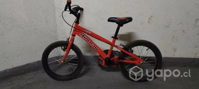 Bicicleta Aro 16 marca Bianchi Goliat