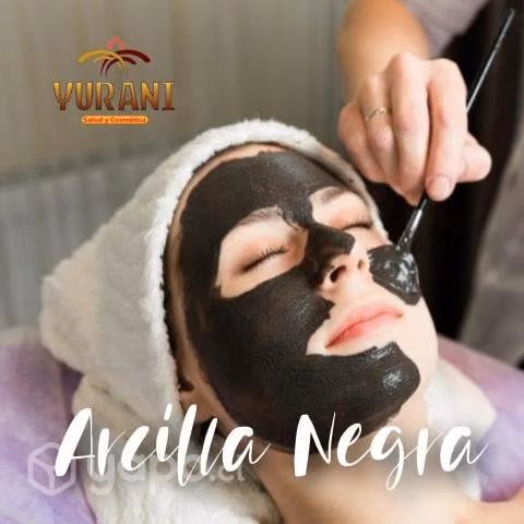 Arcilla blanca,verde,,negra,roja para mascarilla