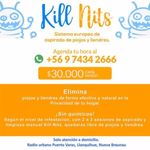 Elimina Piojos y liendres