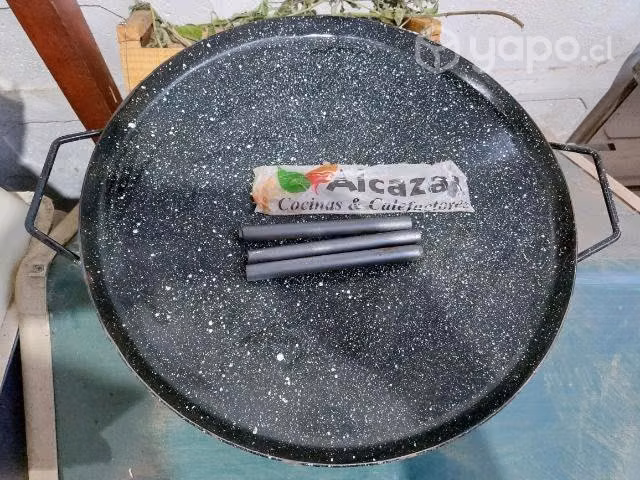 Disco enlozado para asados