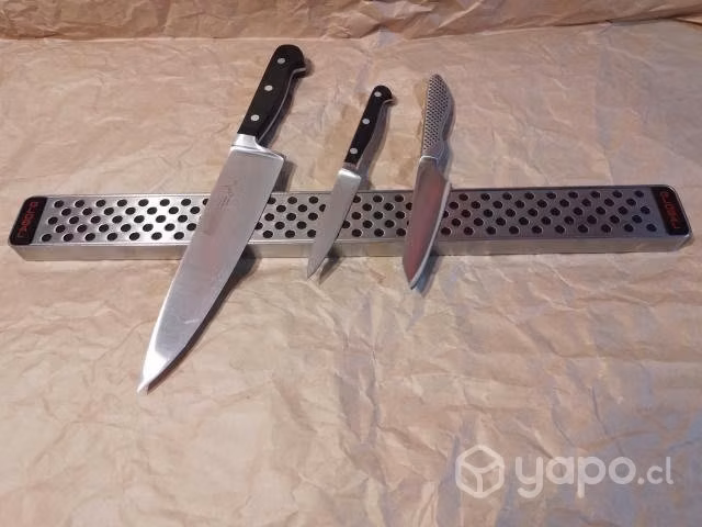 Barra magnetica marca Global para cuchillos - Imagen 3