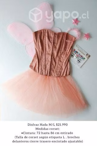 Disfraz hada M/L