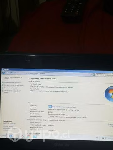 Netbook toshiba