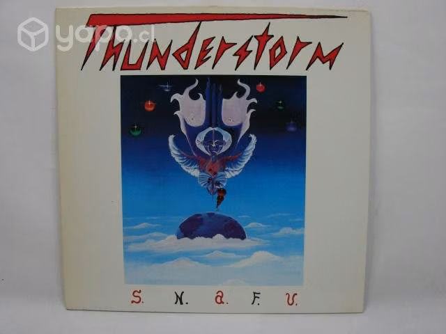 Vinilo Thunderstorm S.n.a.f.u. 1989 Ed. Alemania