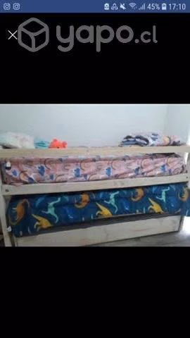 camarote con cama auxiliar