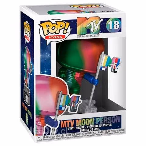 Funko MTV - MOON PERSON (RAINBOW)