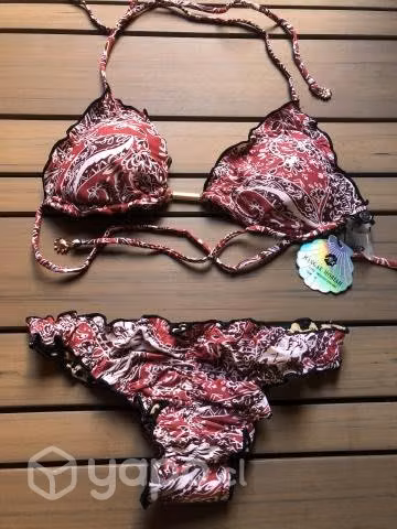 Bikini reversible animal print talla M/L