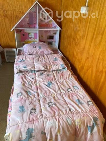 Cama de transición de niña