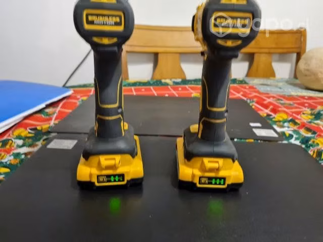 Llave de impacto y taladro dewalt