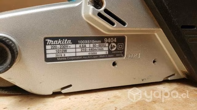 Lijadora de banda makita