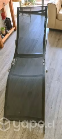 Silla reposera plegable