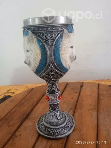 Copas de acero inoxidable
