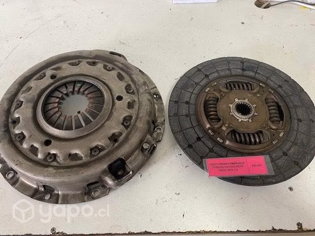 Disco prensa embrague (TYR216) Toyota Hilux Revo 2