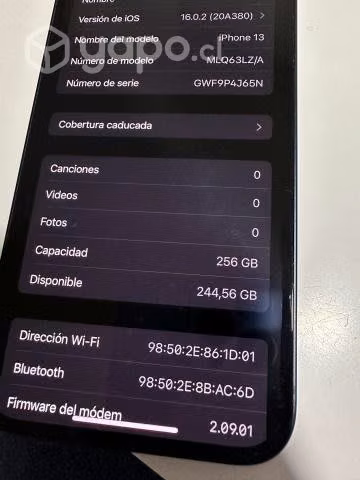 IPhone 13 de 256 GB