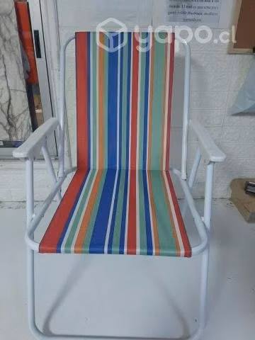 Silla Playa Camping Piscina Verano Plegables Color