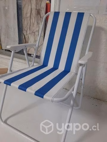 Silla Playa Camping Piscina Verano Plegables Color