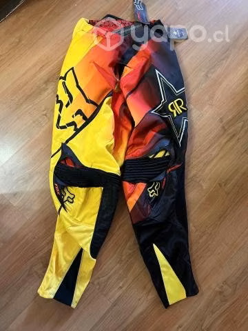 Pantalon de Moto ROCKSTAR BLUR PNT-YELLOW