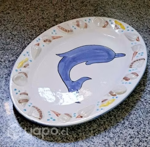 Fuente Loza para Llevar a la Mesa,