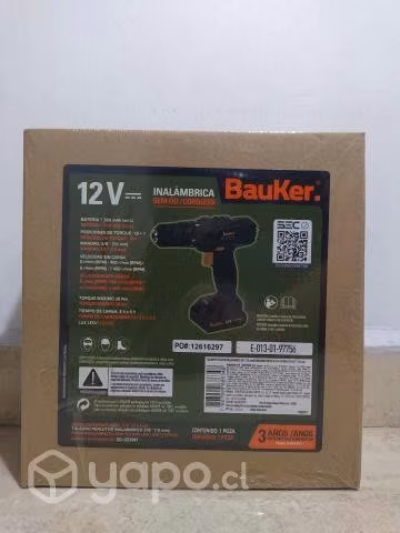 Taladro Bauker Inalambrico