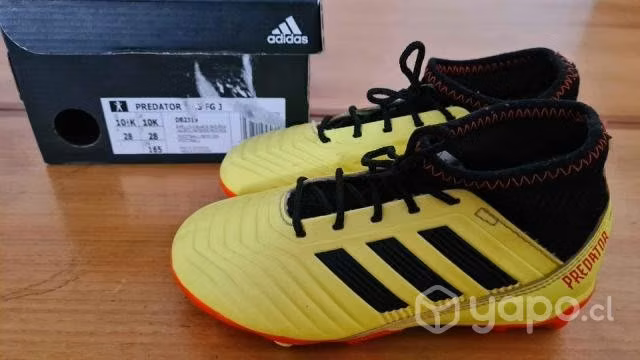 Adidas Predator Niño N°28 Como Nuevos