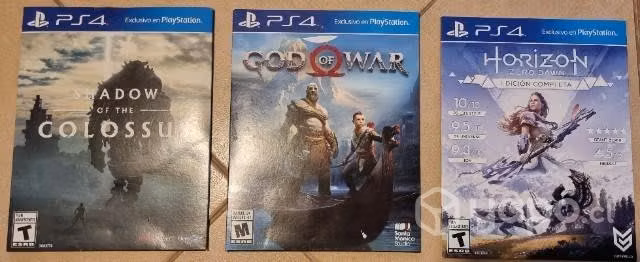 PS4 Slim 1T + joystick inalambrico Sony + 3 juegos