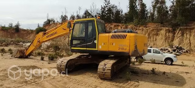 Excavadora Hyundai robex 210 lc7