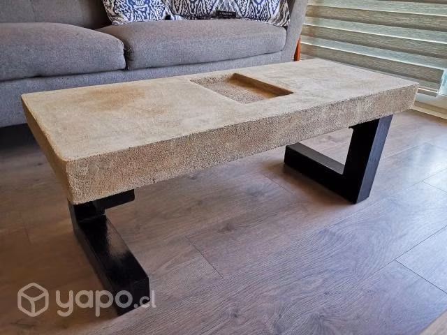 Mesa Centro Rustica Hormigón