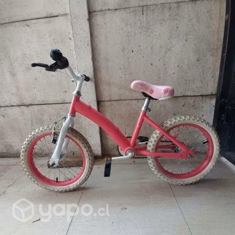 Bicicleta aro 16 niña