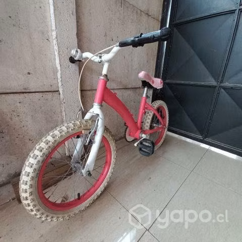 Bicicleta aro 16 niña