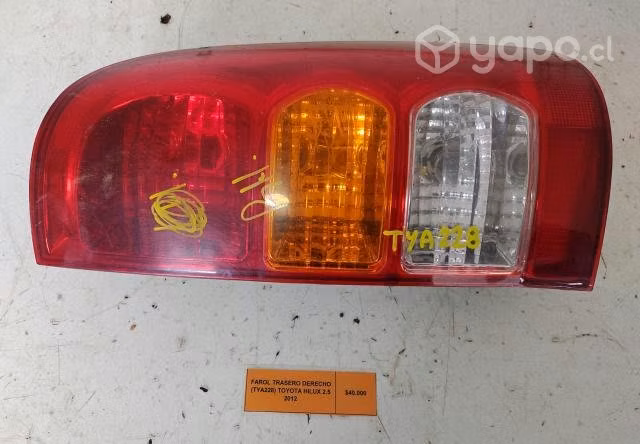 Farol Trasero Derecho (TYA228) Toyota Hilux 2.5 20