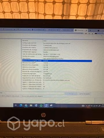 Notebook hp pavilion i7 8gb ram