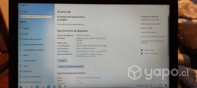 Notebook HP 14", i3, disco duro sólido - Imagen 2