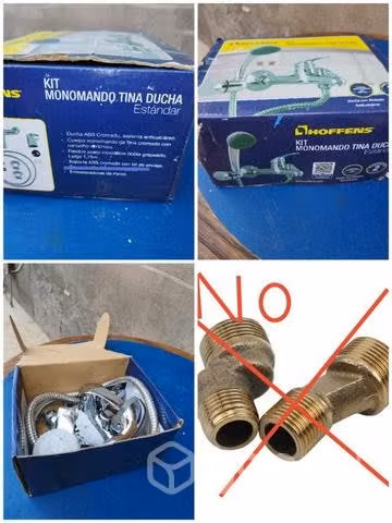 Kit monomando ducha