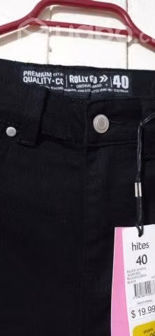 Jeans negro Rolly Go