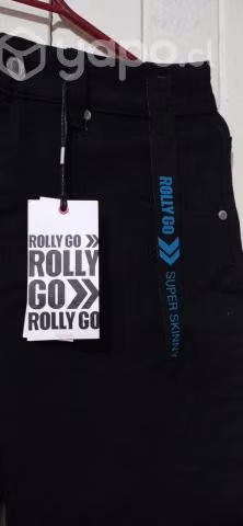 Jeans negro Rolly Go