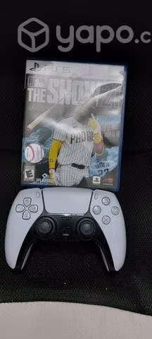Mando de play5 con juego the show21