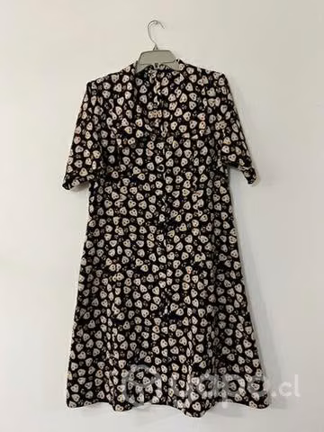 Vestido No Elástico Talla M/l Usado