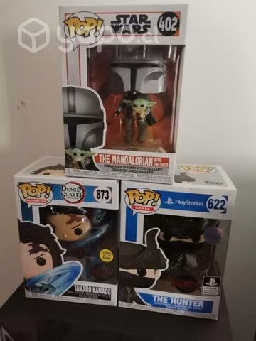 3 Funko pop