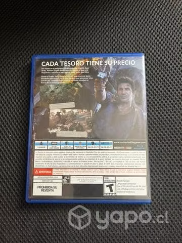 Ps4 Uncharted 4 ps4 perfecto estado - Imagen 2