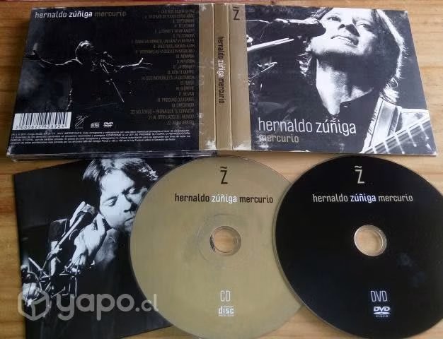 Hernaldo Zuñiga - Mercurio (Digipack) "2011"