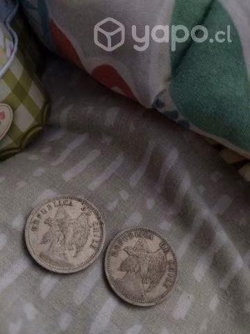 20 centavos chilenos años 1937 y 1939