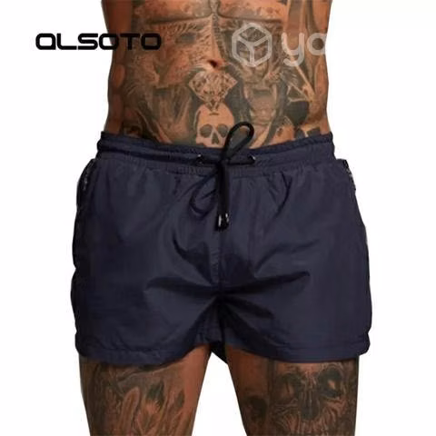 Traje de baño de hombre corto (elasticado) - Imagen 4